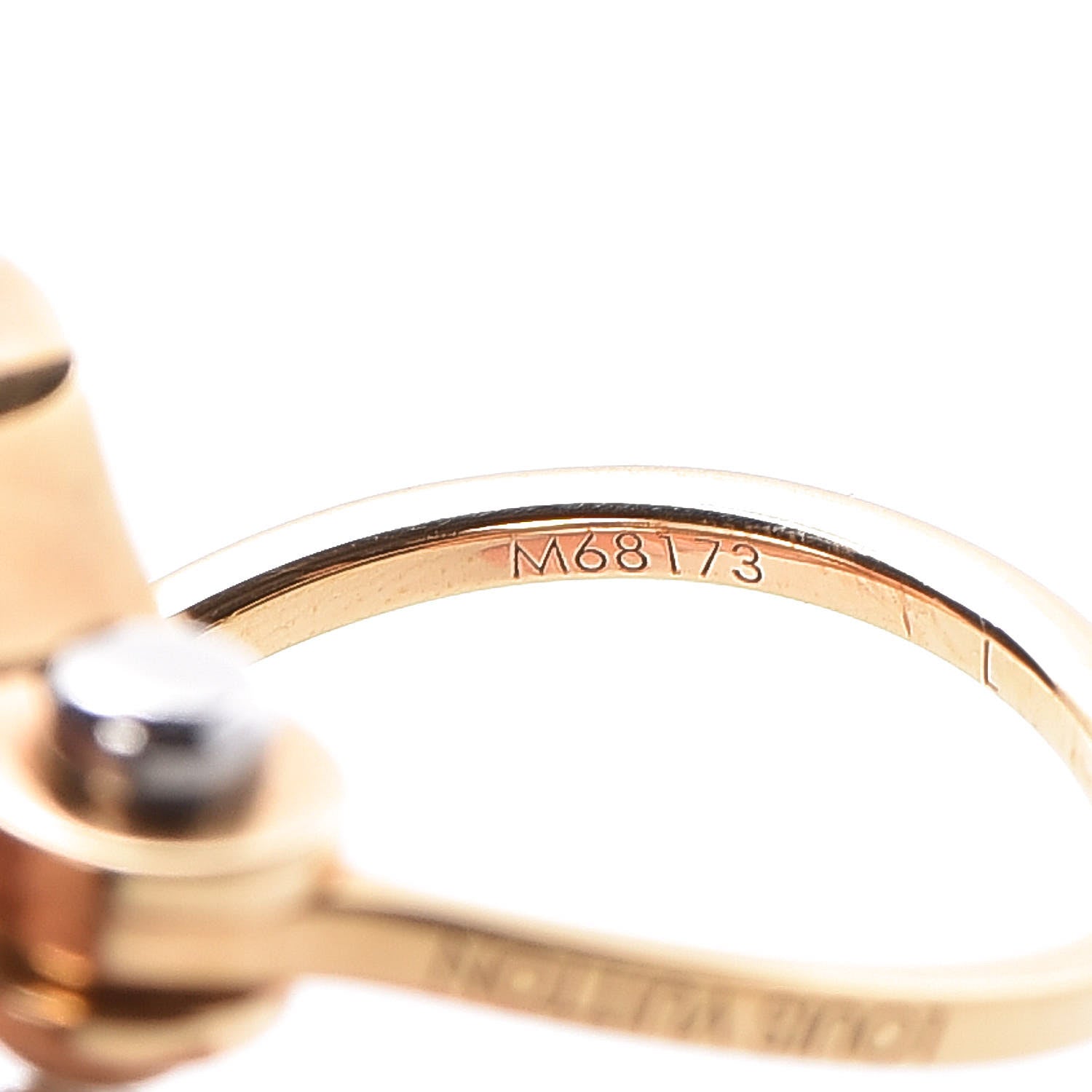 Louis Vuitton Pearl Speedy Ring 5.75 5 of 6