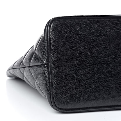 Chanel Caviar Quilted Medallion Tote Black 9 of 12