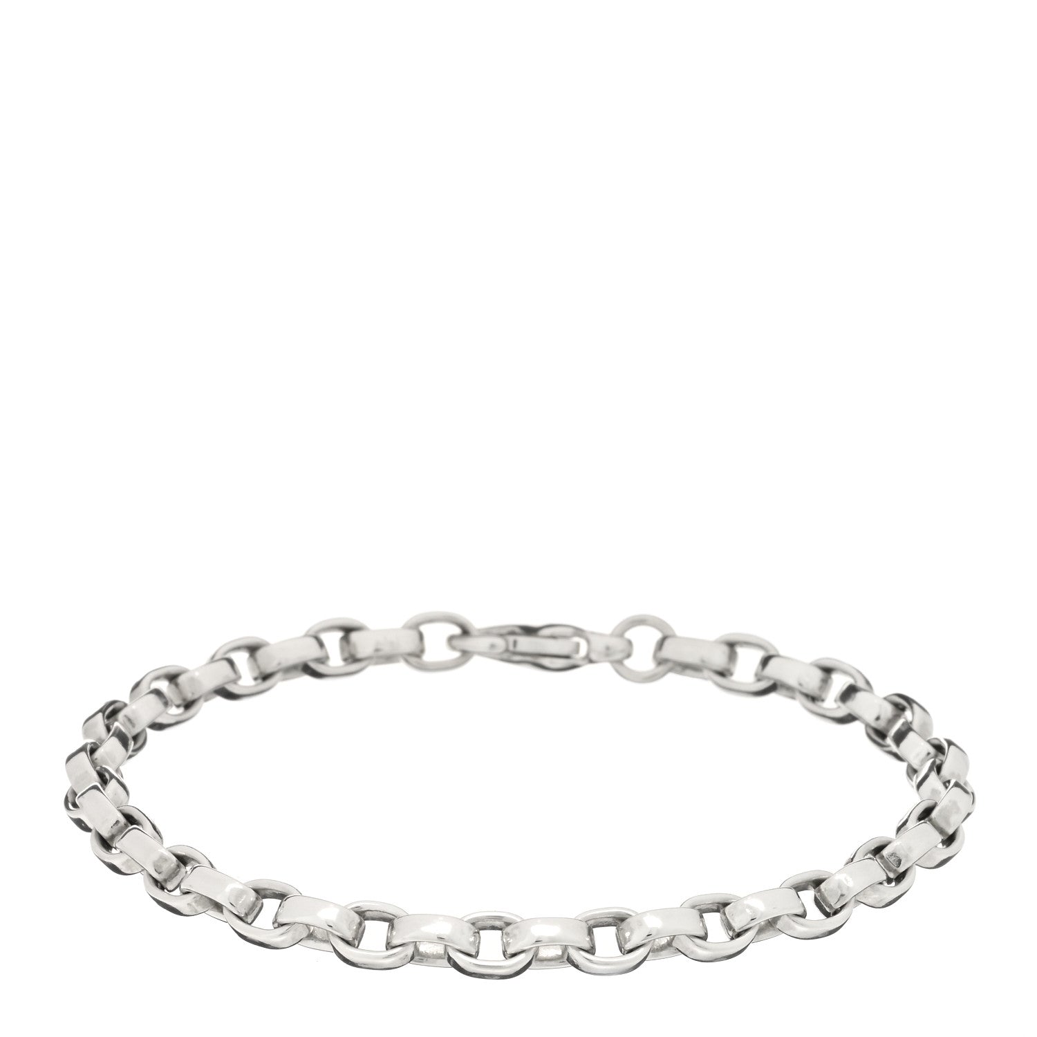 Tiffany Sterling Silver Chain Link Bracelet 1 of 4
