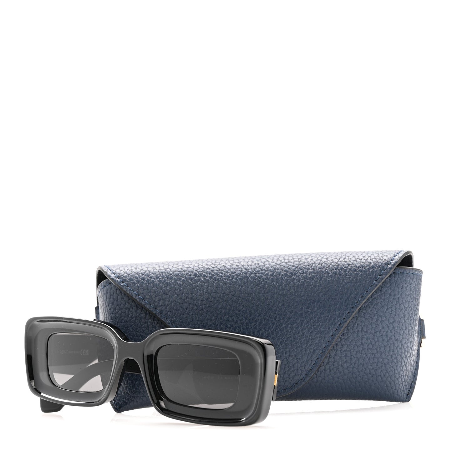 Acetate Rectangular Sunglasses LW40101I Black