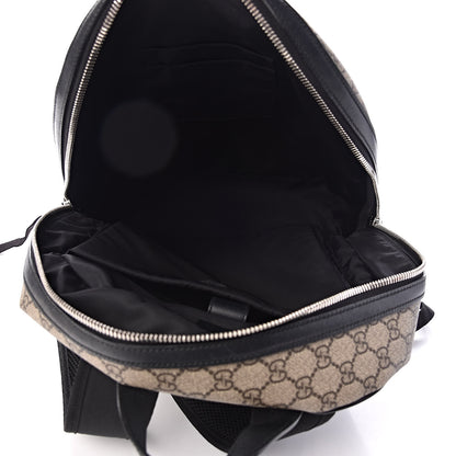 Gucci GG Supreme Monogram Web Dome Backpack Black 5 of 12