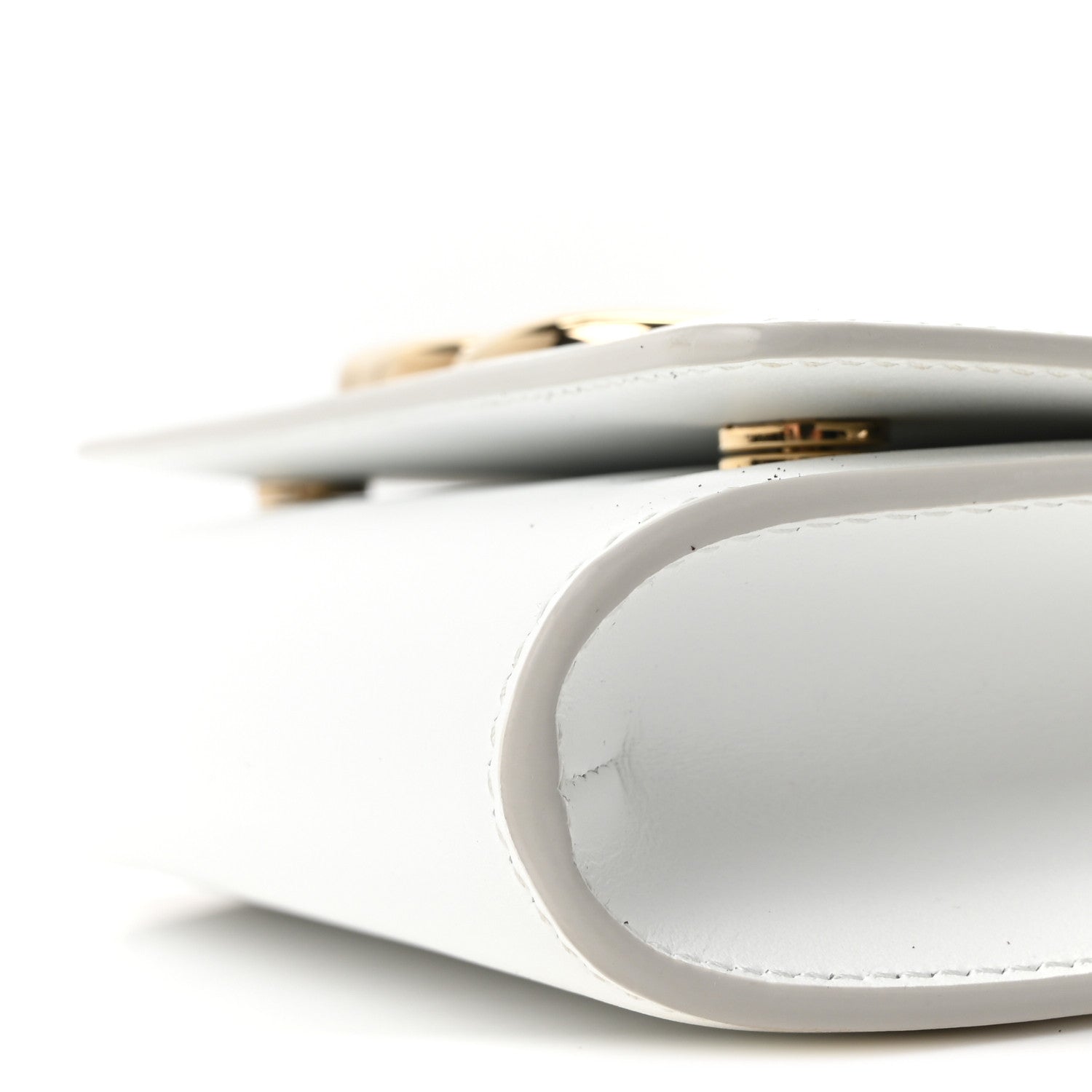 Dolce & Gabbana Calfskin DG Millennials Crossbody Bag White 9 of 9