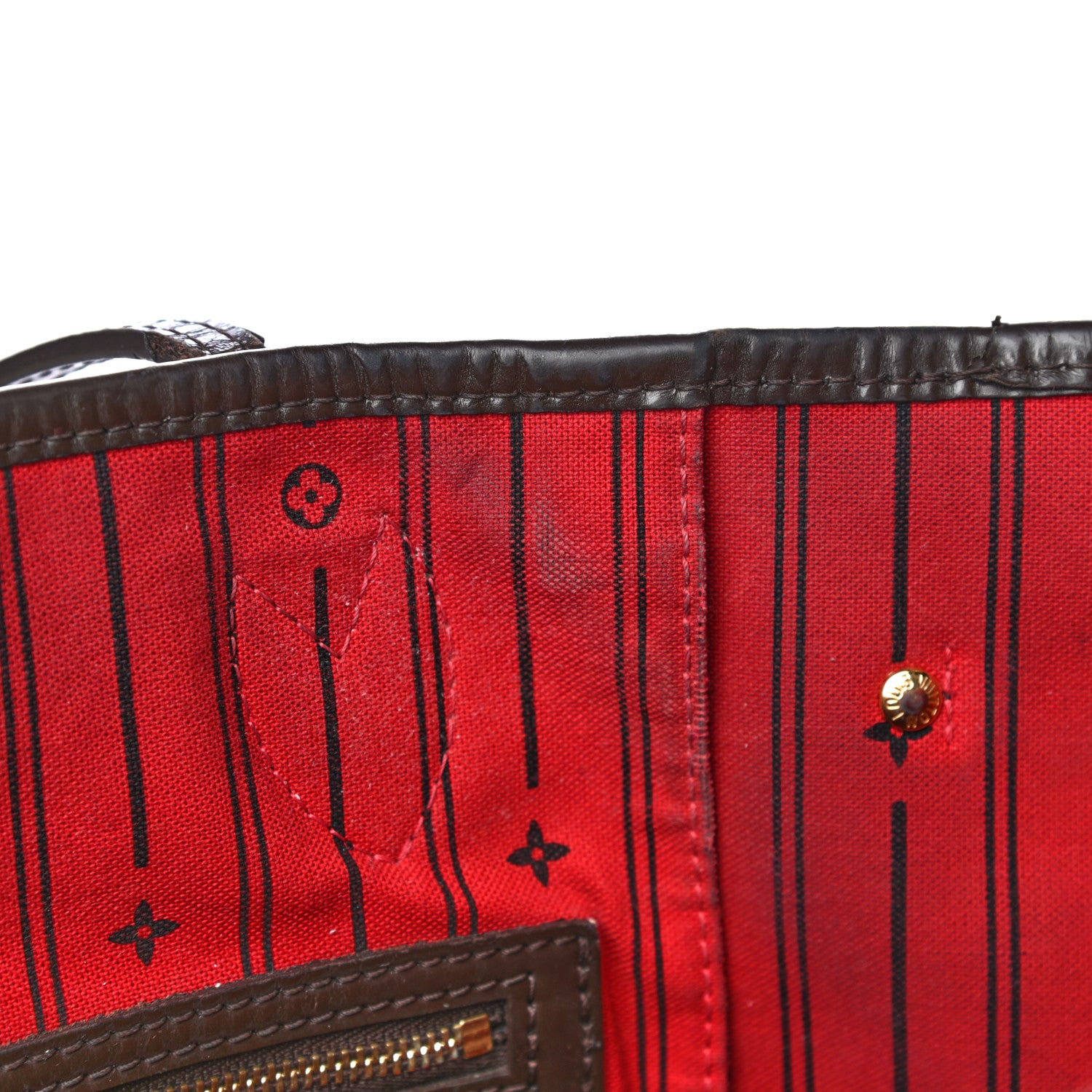Louis Vuitton Damier Ebene Neverfull MM 21 of 26