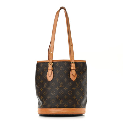 Louis Vuitton Monogram Petit Bucket 23 3 of 17