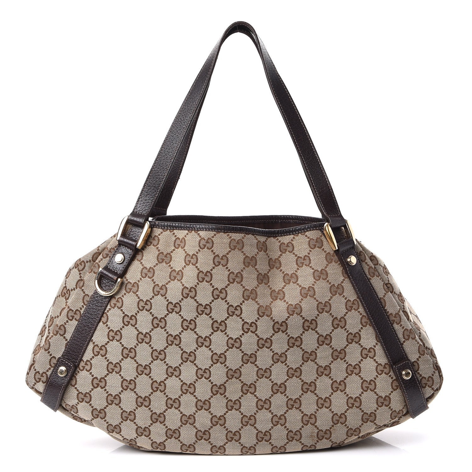 Gucci Monogram Medium Abbey Shoulder Bag Dark Brown 1 of 7