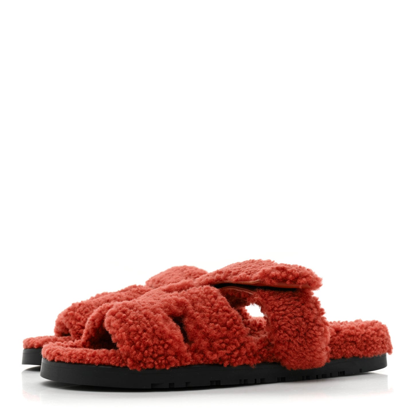 Woolskin Womens Chypre Sandals 38 Rouge De Turin