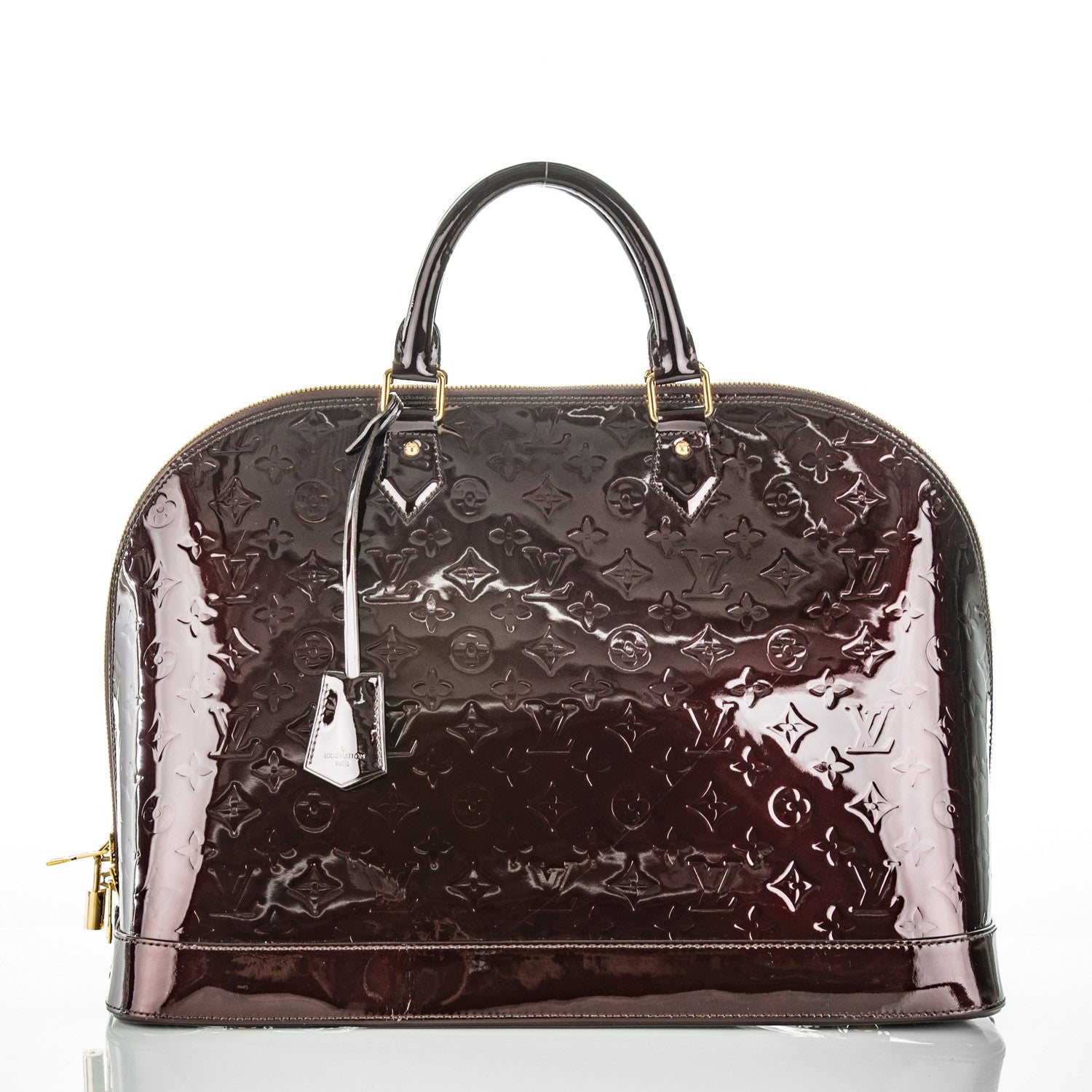 Louis Vuitton Vernis Alma GM Amarante 1 of 9