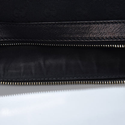 Gucci Monogram Pelham Studded Shoulder Bag Black 8 of 10