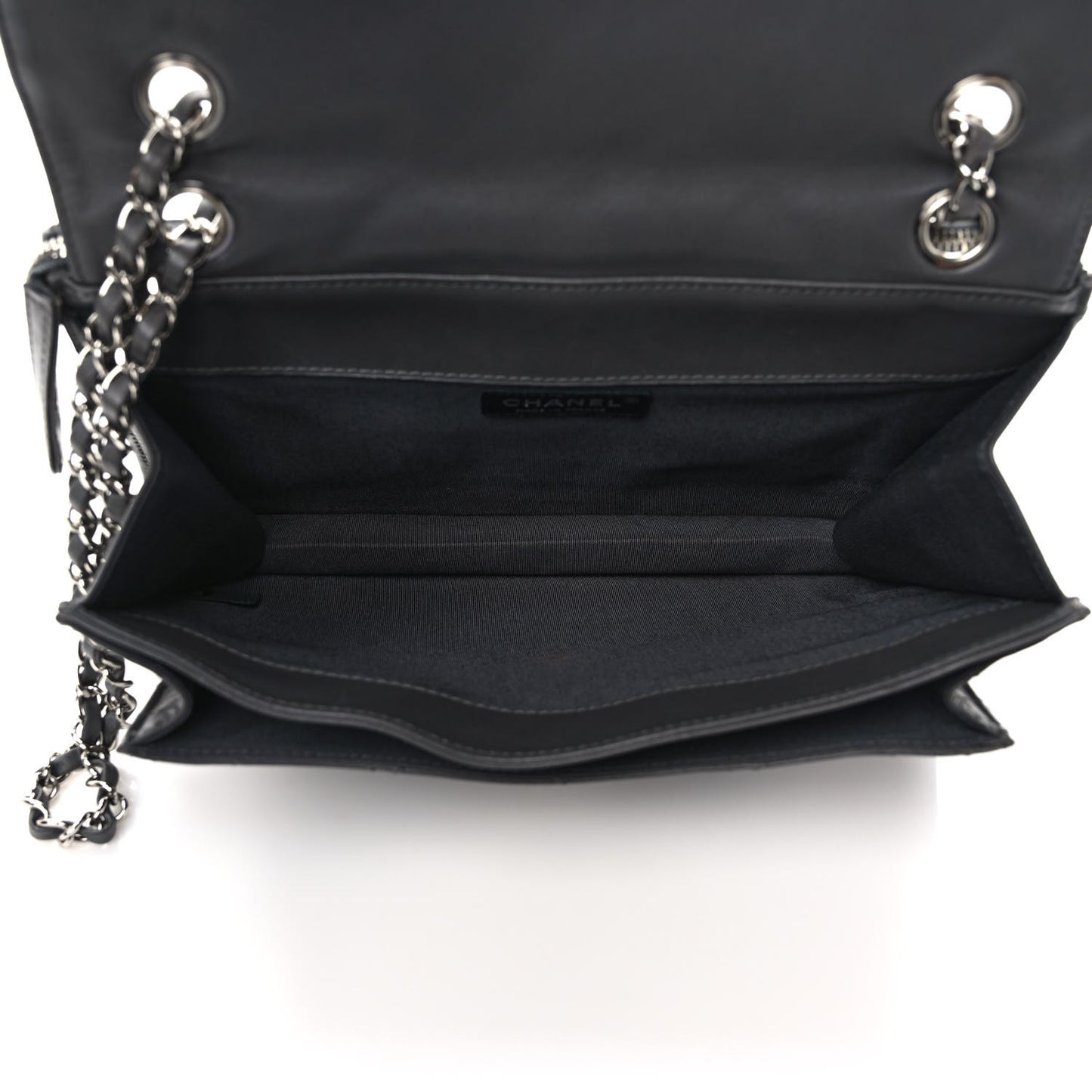 Lambskin Paris Bombay Reissue Accordion Flap Black