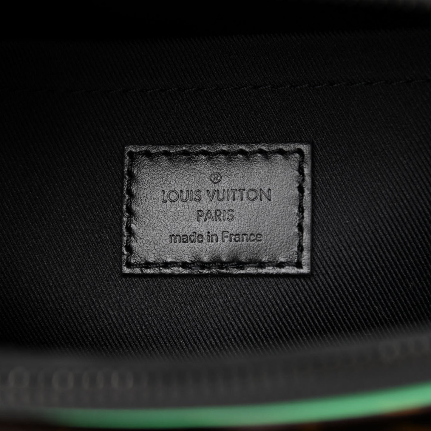 Monogram Macassar S Lock Messenger Minty Green