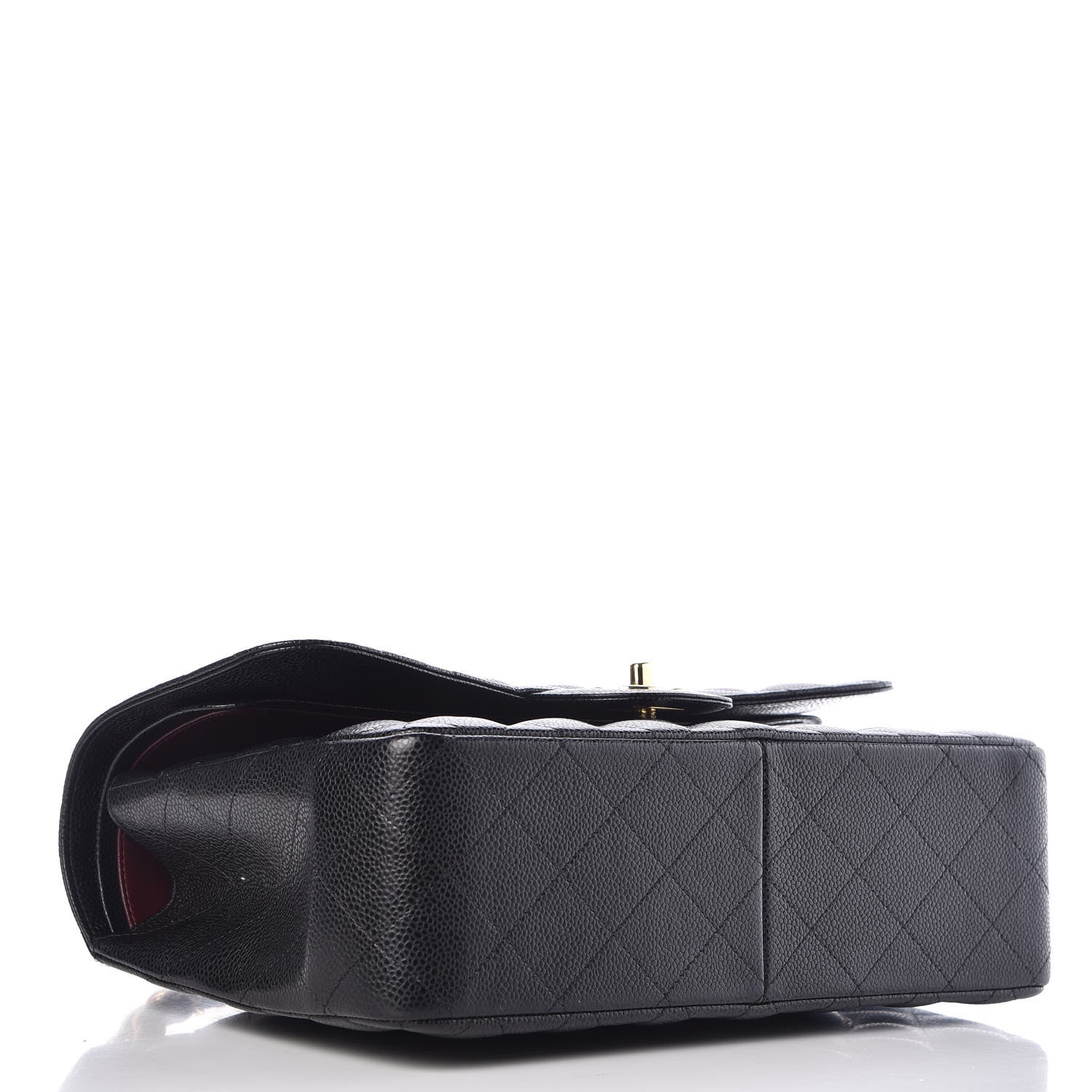 Chanel Caviar Quilted Jumbo Double Flap Black 4 of 11