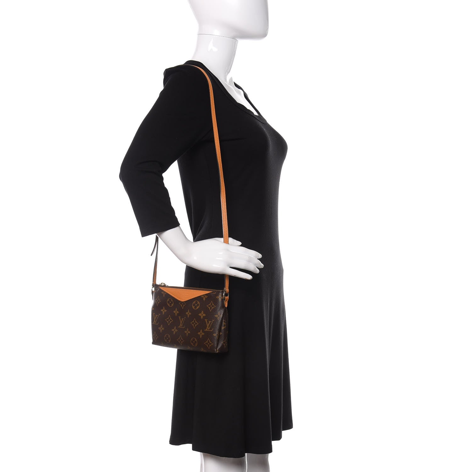 Louis Vuitton Monogram Pallas Uniformes Crossbody Safran 2 of 12