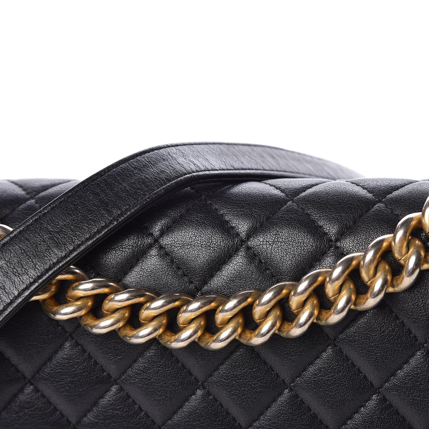 Chanel Calfskin Quilted Medium Boy Flap Black 13 of 13
