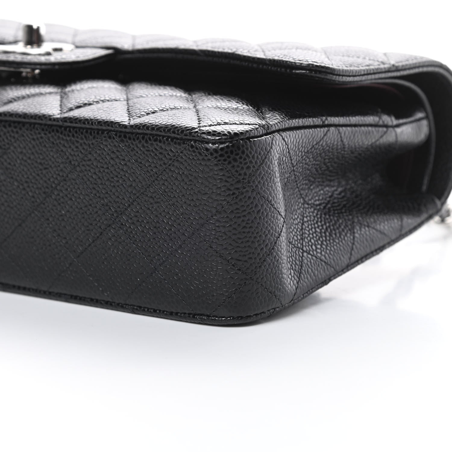 Chanel Caviar Quilted Medium Double Flap Black 10 of 10