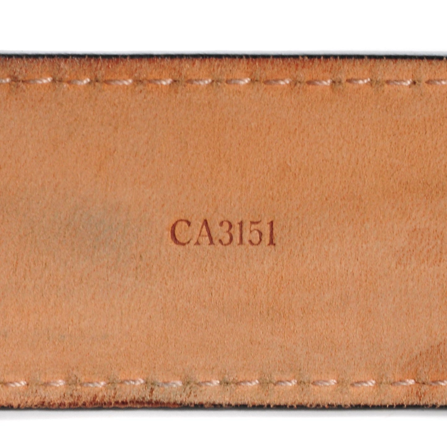 Epi Initials Belt 80 32 Black