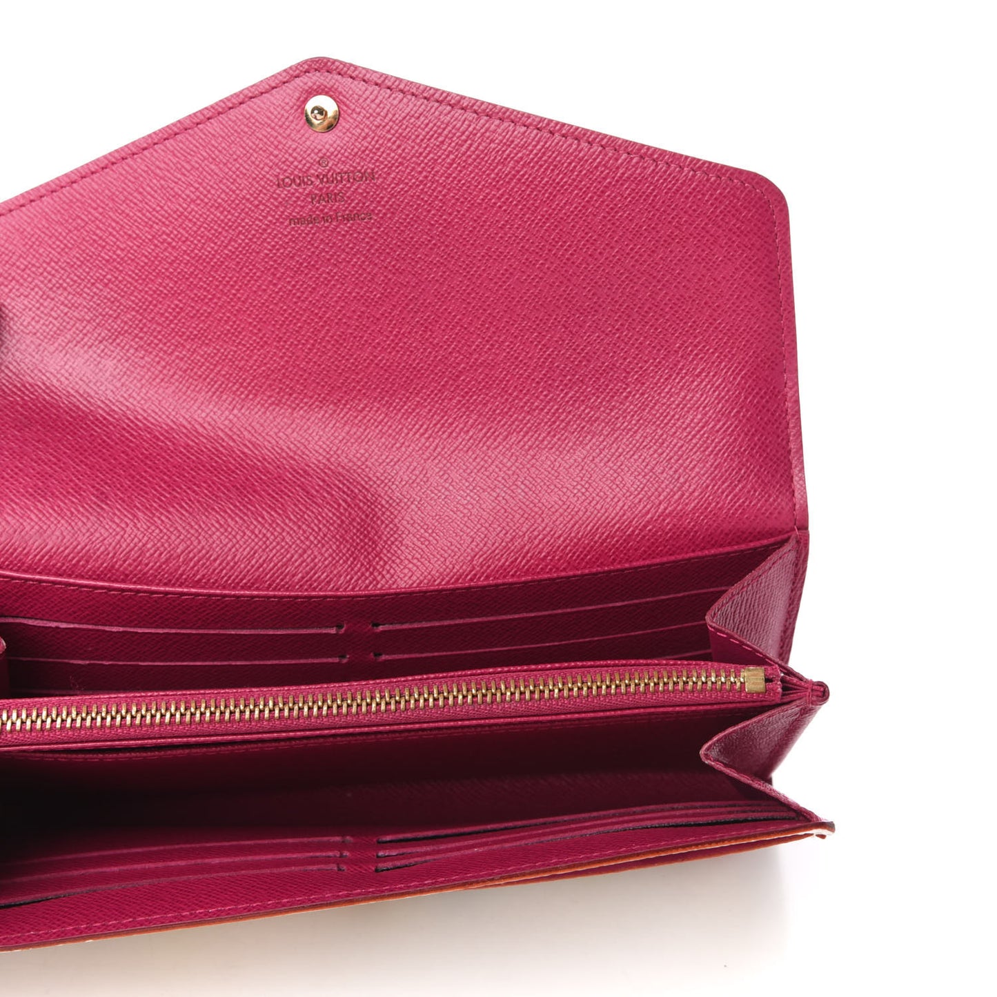 Monogram Multicolor Sarah Wallet NM White Eglantine