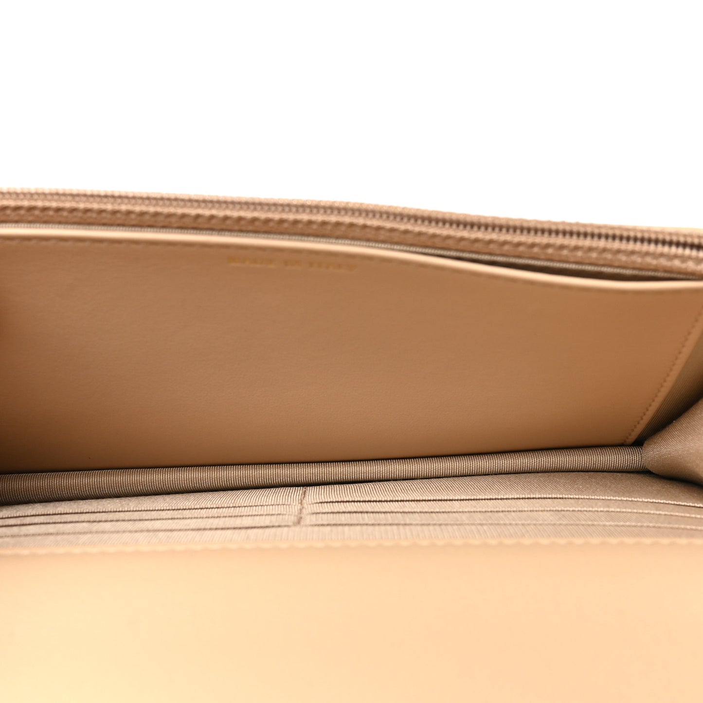 Lambskin Quilted Chanel 19 Wallet On Chain WOC Beige