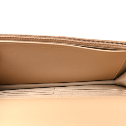 Chanel Lambskin Quilted Chanel 19 Wallet On Chain WOC Beige 4 of 11