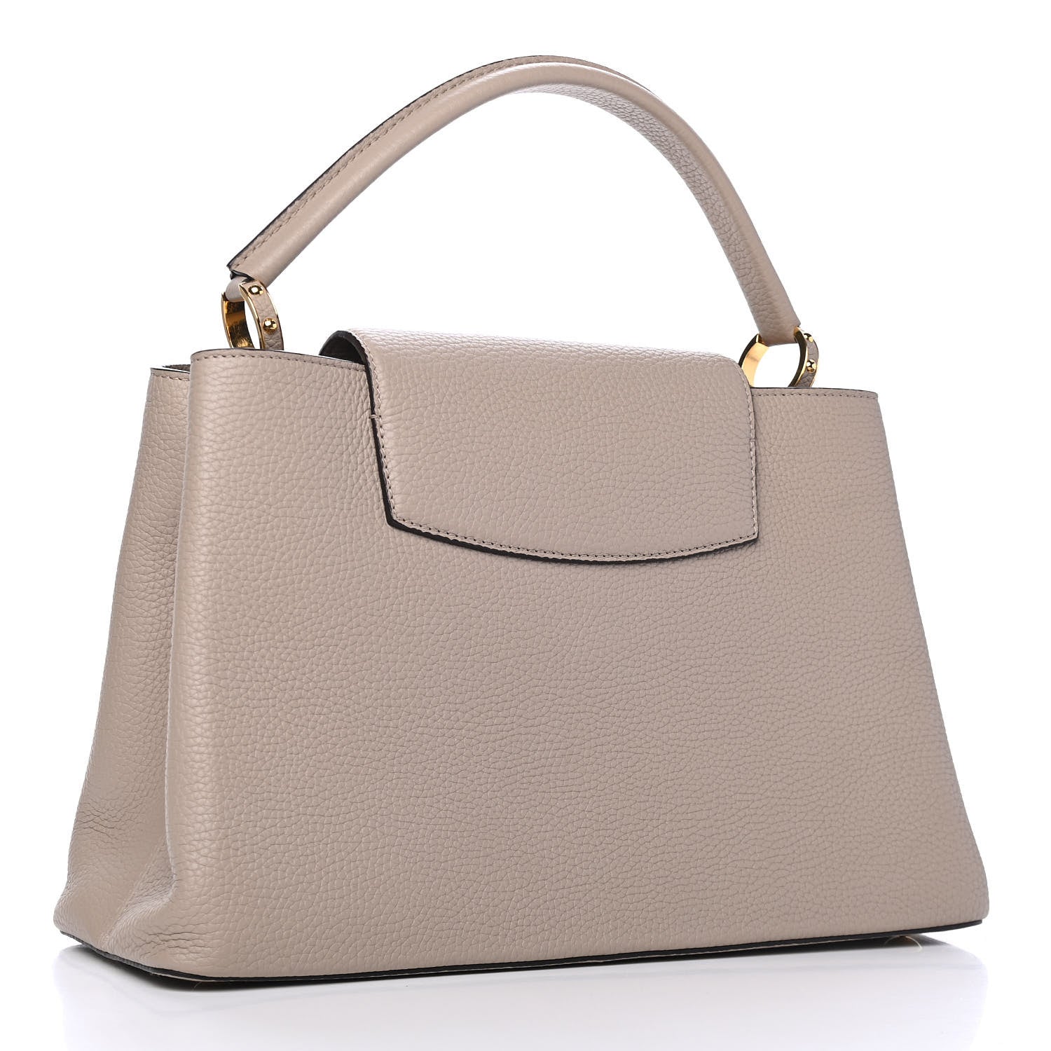 Louis Vuitton Taurillon Capucines MM Galet 2 of 4