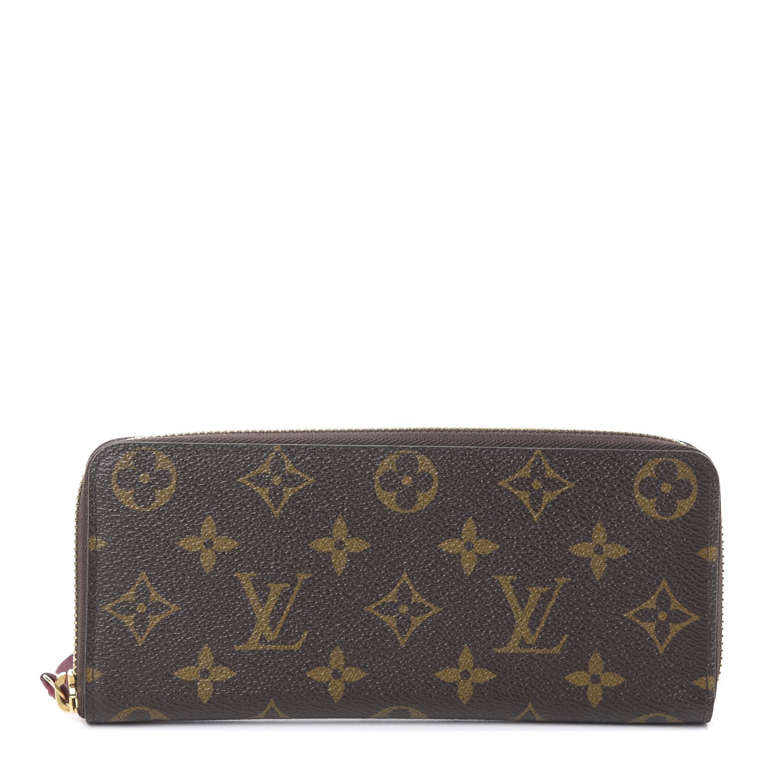 Louis Vuitton Monogram Clemence Wallet Fuchsia 1 of 5