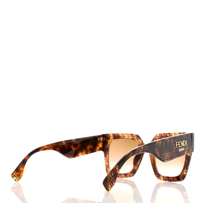 Fendi Acetate FF Sunglasses FF 0457/G/S Havana 4 of 7