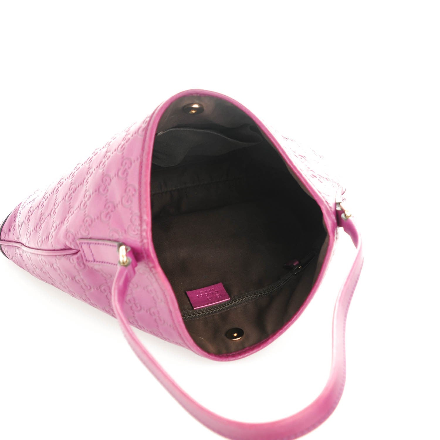 Gucci Guccissima Medium New Britt Hobo Purple 5 of 7