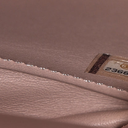 Chanel Iridescent Calfskin Quilted Small Straight Lined Flap Red 7 of 7