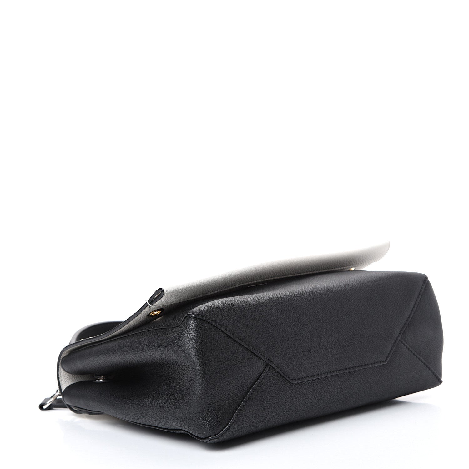 Louis Vuitton Calfskin Mechanical Flowers Lockme II Black White 3 of 11