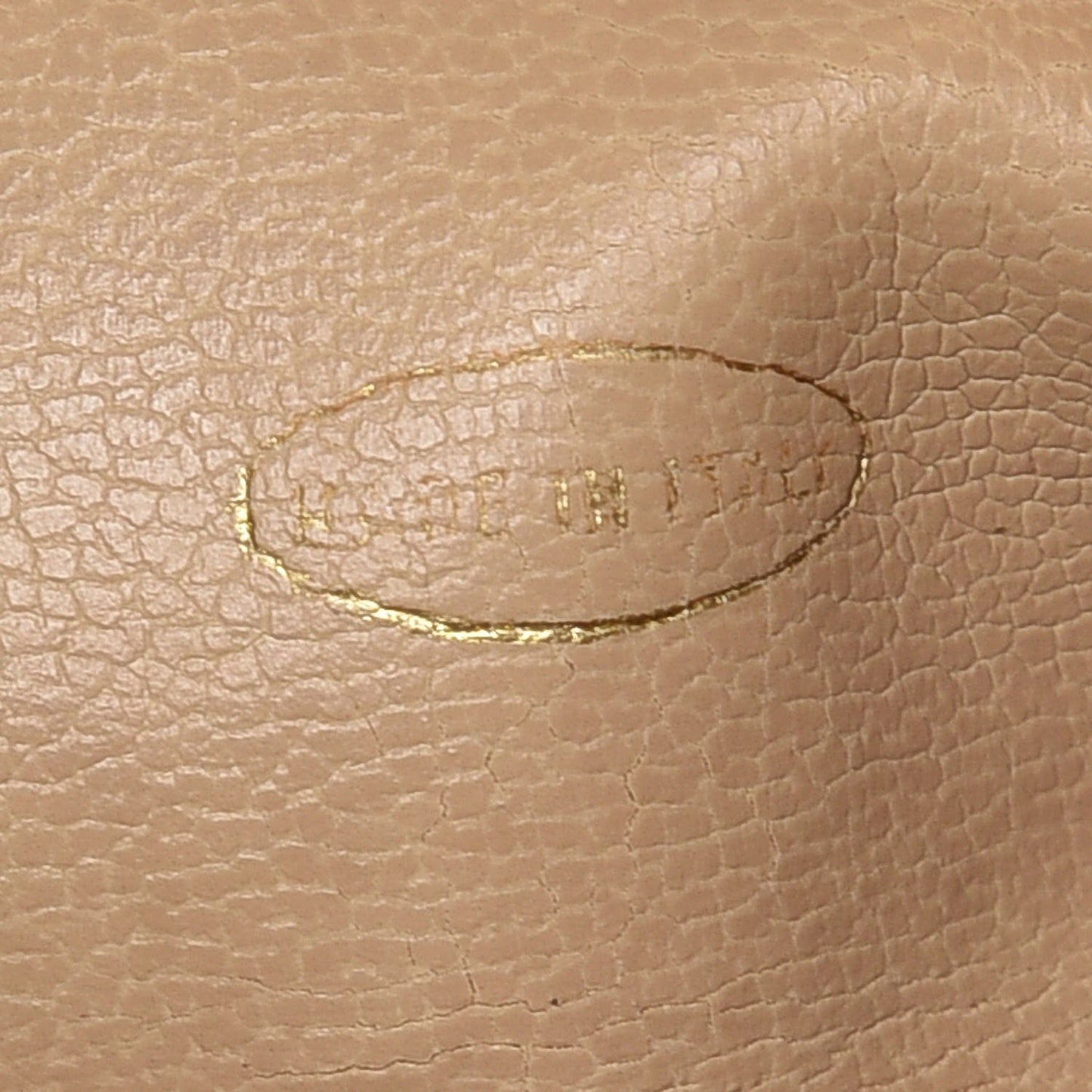 Woven Drawstring Bag Brown