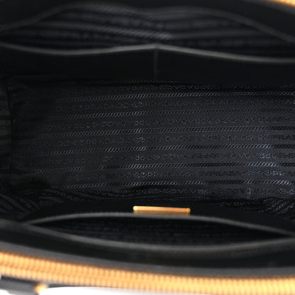 Prada Saffiano Lux Large Galleria Double Zip Tote Black 5 of 9