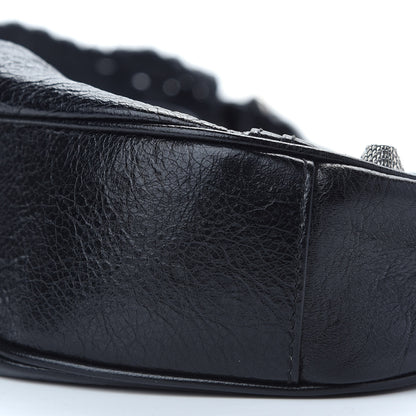 Balenciaga Agneau Arena Le Cagole Shoulder Bag XS Black 9 of 9