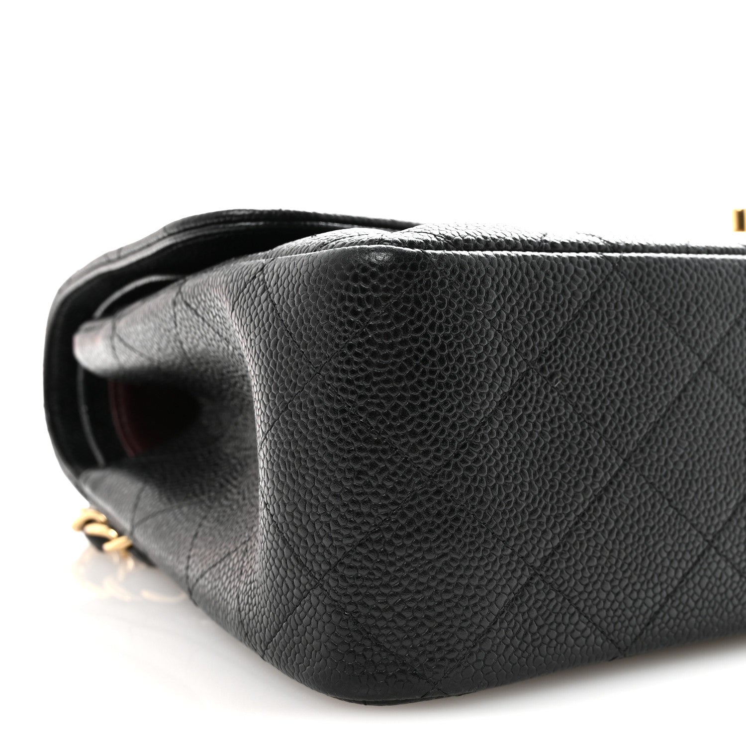 Chanel Caviar Quilted Jumbo Double Flap Black 10 of 12
