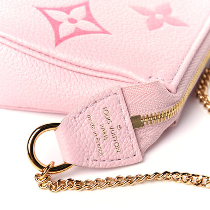 Louis Vuitton Empreinte Monogram Giant By The Pool Mini Pochette Accessories Bouton De Rose 6 of 9