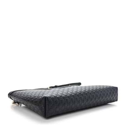 Gucci Microguccissima Flat Crossbody Black 4 of 9