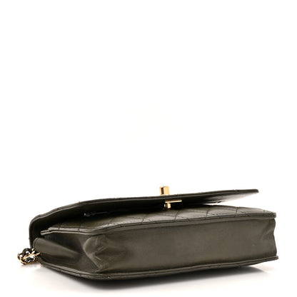 Chanel Lambskin Quilted Trendy CC Wallet On Chain WOC Green 4 of 17