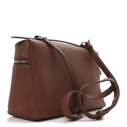 Loro Piana Grained Calfskin Extra Pocket L27 Kummel 3 of 10