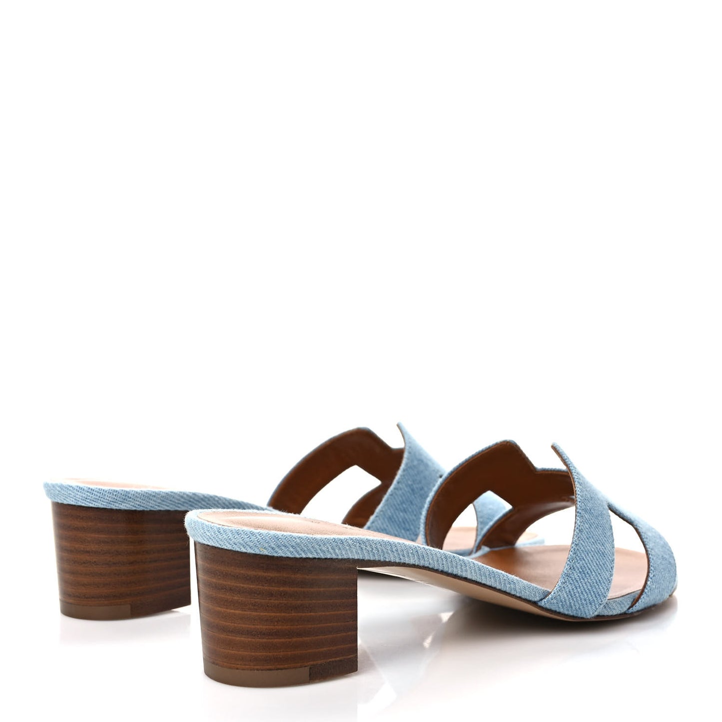 Denim Oasis Sandals 35.5 Bleu Clair