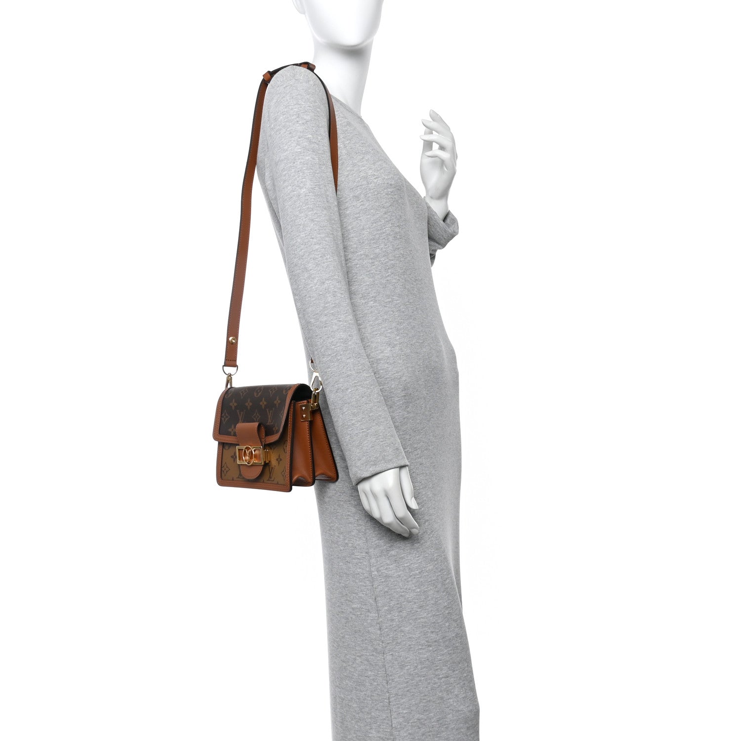 Louis Vuitton Reverse Monogram Dauphine Mini 2 of 10