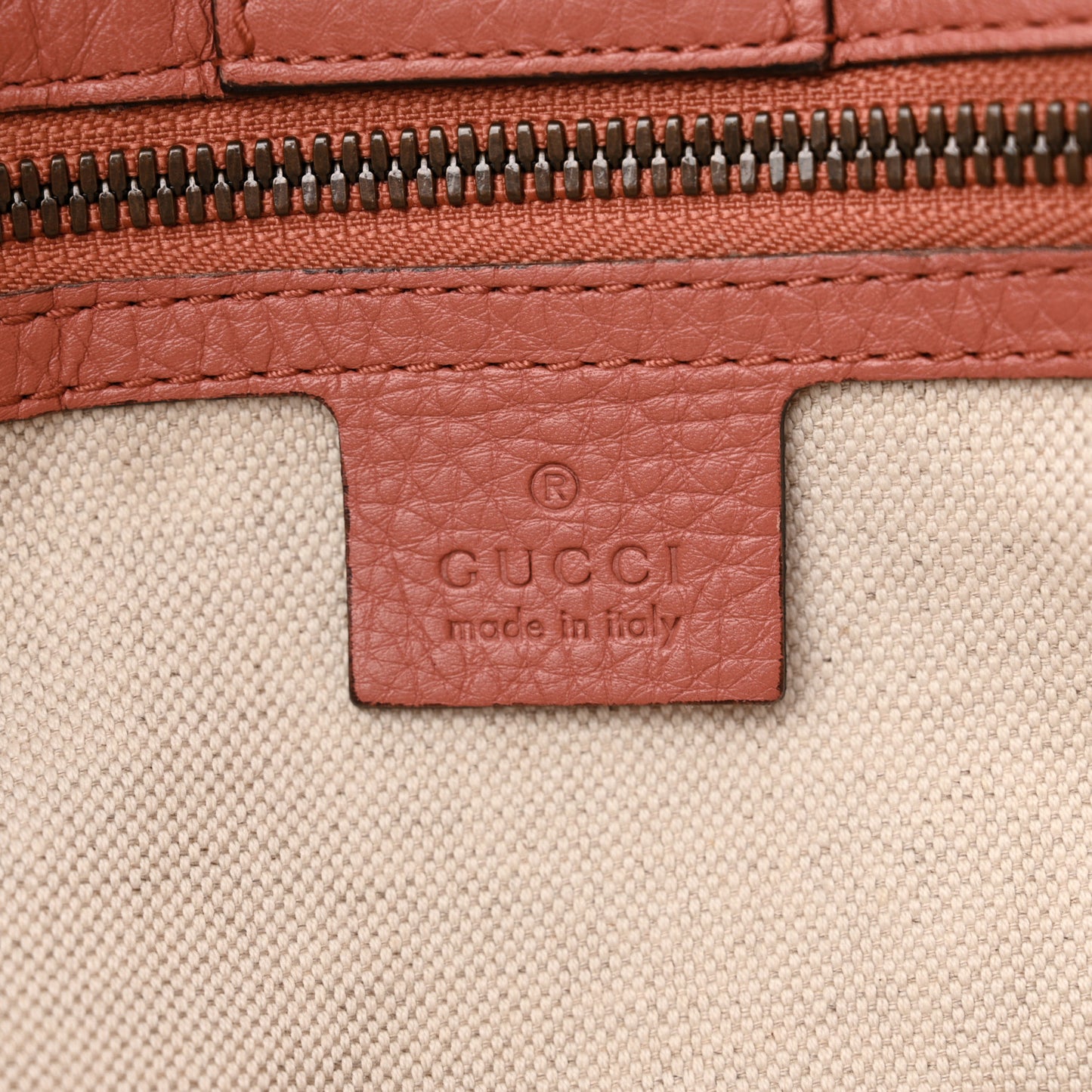Pebbled Calfskin Bi-Color Medium Bamboo Shopper Tote Pink