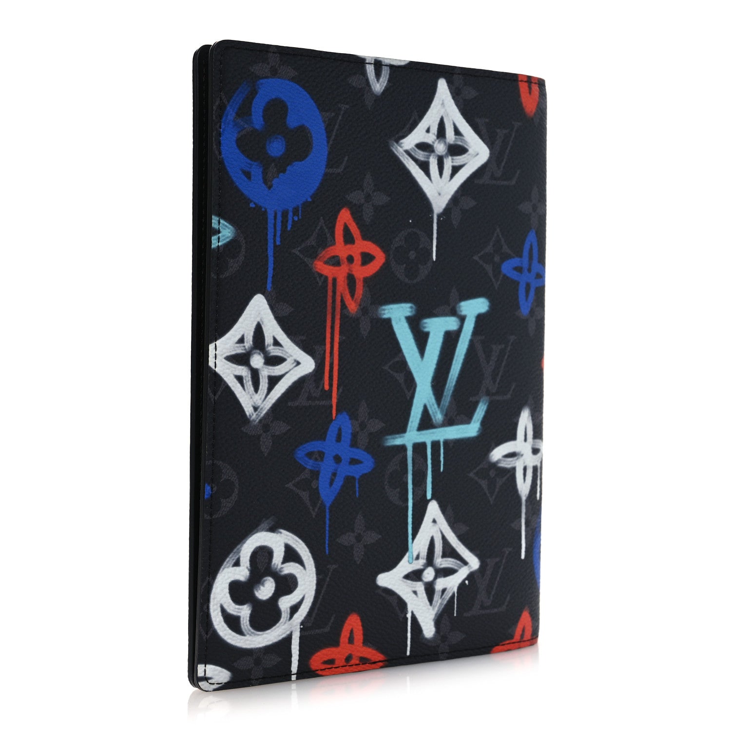 Louis Vuitton Monogram Eclipse LV Graffiti Auguste Notebook Cover Multicolor 3 of 8