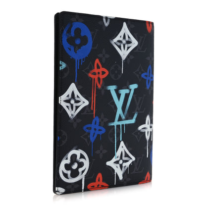 Louis Vuitton Monogram Eclipse LV Graffiti Auguste Notebook Cover Multicolor 3 of 8