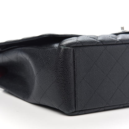 Chanel Caviar Quilted Maxi Double Flap Black 8 of 10