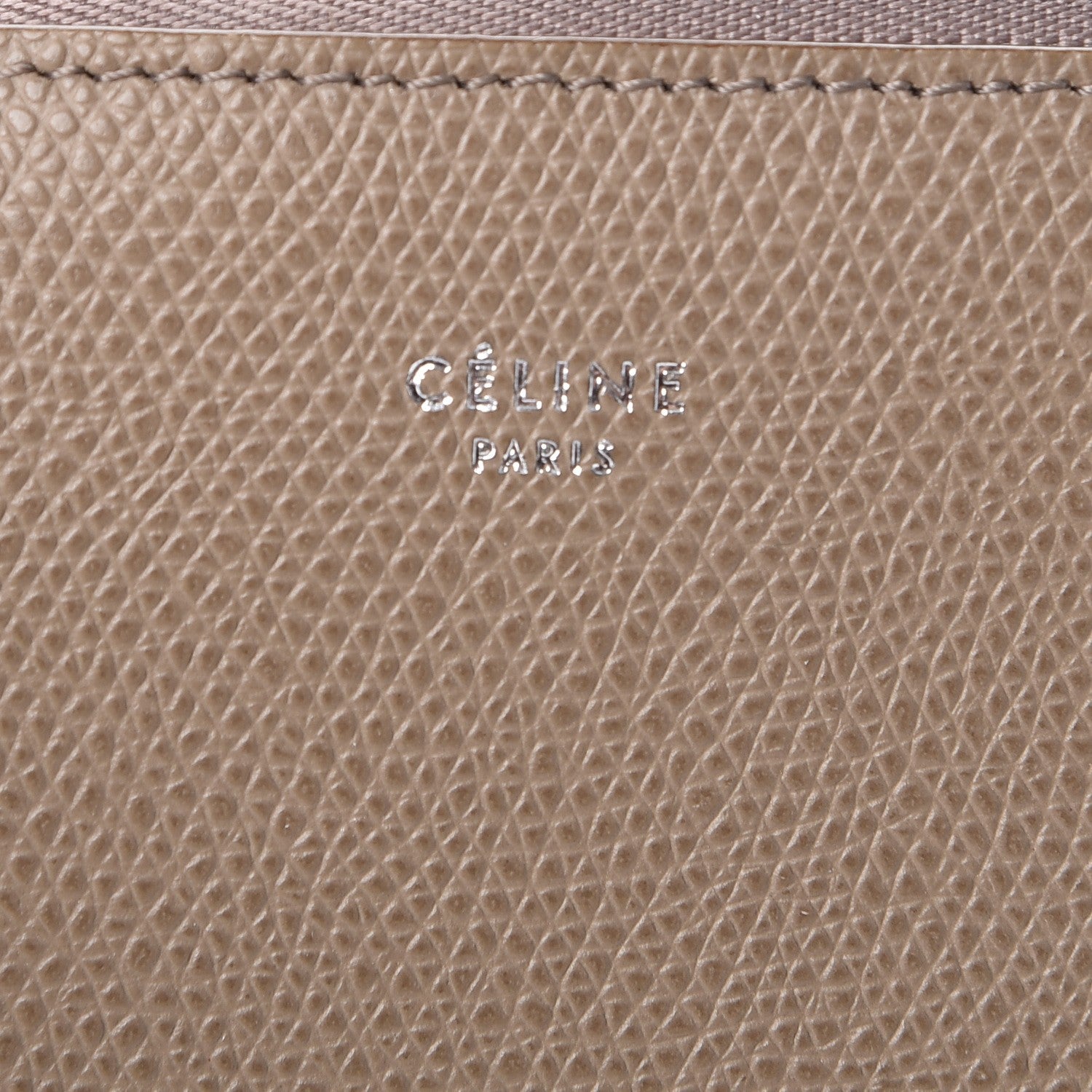 Celine Shiny Grained Calfskin Solo Trio Cosmetic Pouch 6 of 8