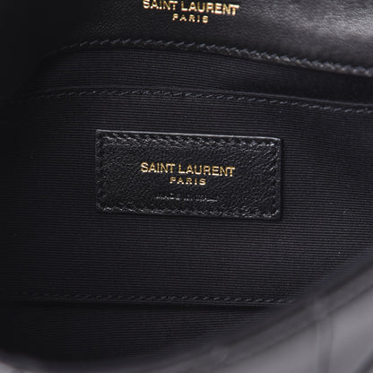 Saint Laurent Lambskin Patchwork Monogram Small Jamie Black 6 of 10