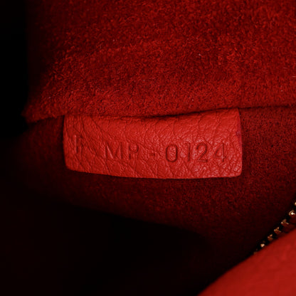 Celine Crisped Calfskin Small Tie Knot Tote Vermillion 7 of 16