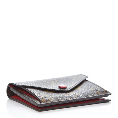 Louis Vuitton Monogram Compact Marie Wallet Rouge 4 of 8