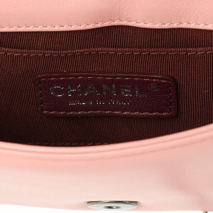Chanel Lambskin Plexiglass Boy Brick Flap Pink 6 of 7