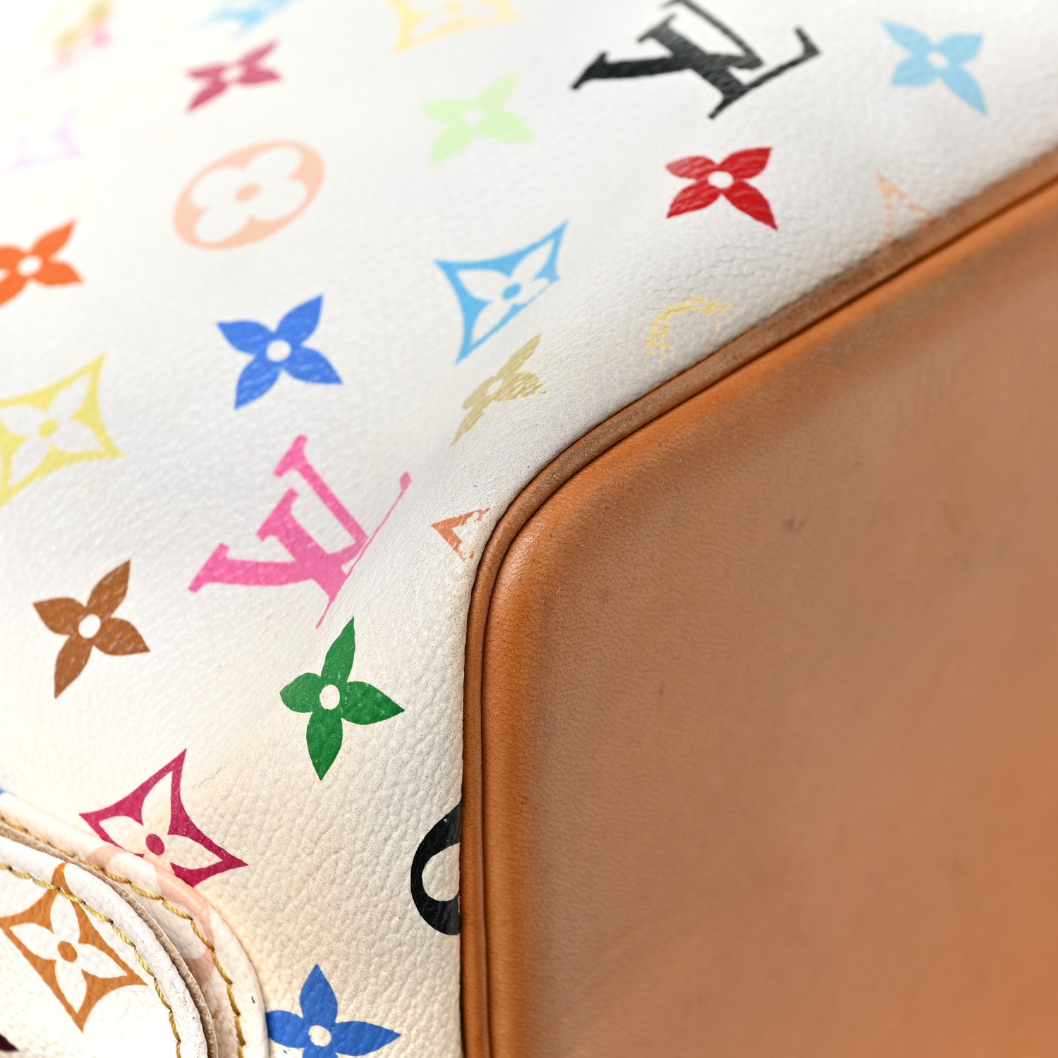 Louis Vuitton Monogram Multicolor Petit Noe White 20 of 26