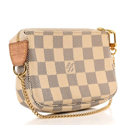 Louis Vuitton Damier Azur Mini Pochette Accessories 3 of 8
