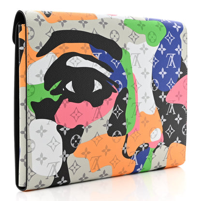Louis Vuitton Monogram Portrait Mark Folder Laptop Sleeve Multicolor 2 of 8